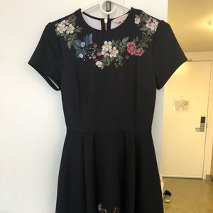 Size 1 Ted Baker dress with pockets
